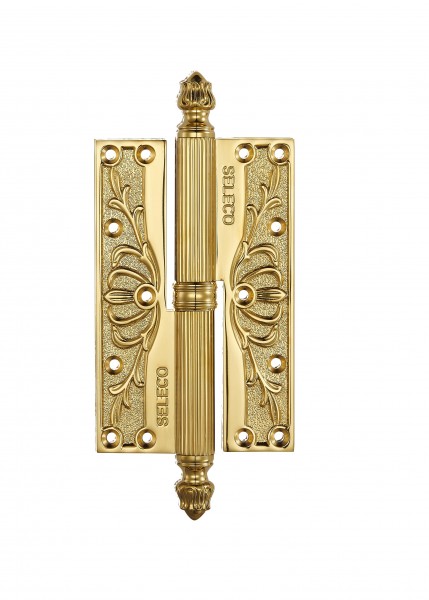 Bản lề cối đồng 16cm thương hiệu SELECO mạ 18k